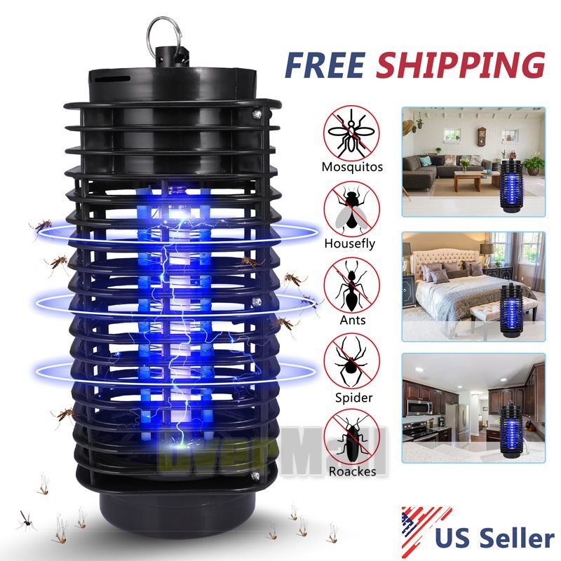 Indoor Zapper Electric Insect Fly Pest Bug Gnat and Mosquito Bug Trap Lamp