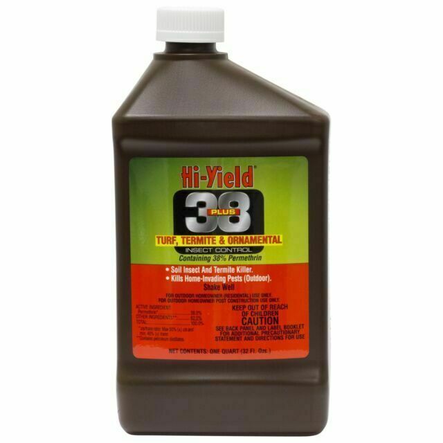 Hi-Yield 38 Plus Turf, Termite & Ornamental Insect Control Concentrate, 1 Quart