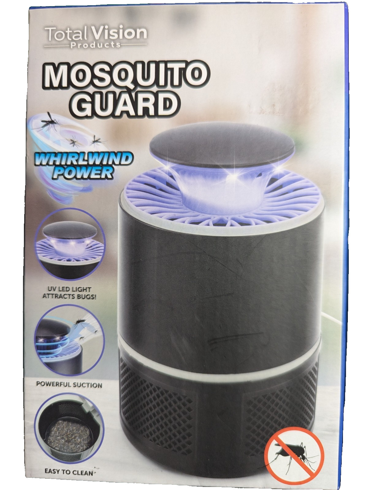 Total Vision UV Light Wave Mosquito / Bug Guard Fruit Fly Gnat Insect Trap