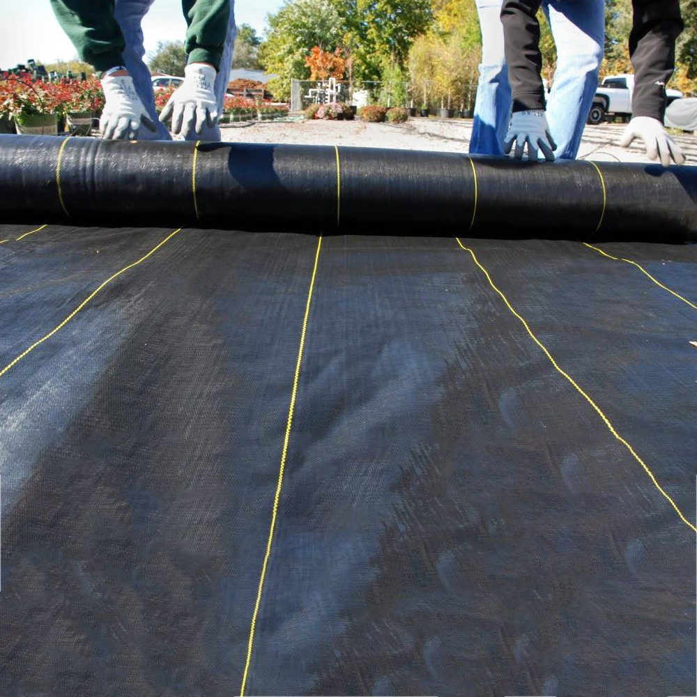 4×150FT Heavy Duty Weed Barrier Fabric Woven Garden Ground Weed Cover Landscape