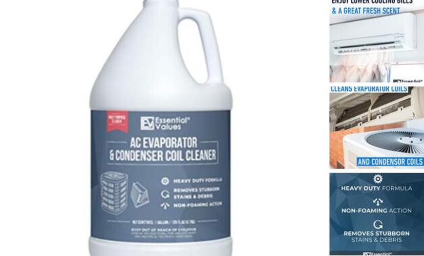Coil Cleaner for AC Unit (Gallon) | AC Coil Cleaner That is Non Foam Formula