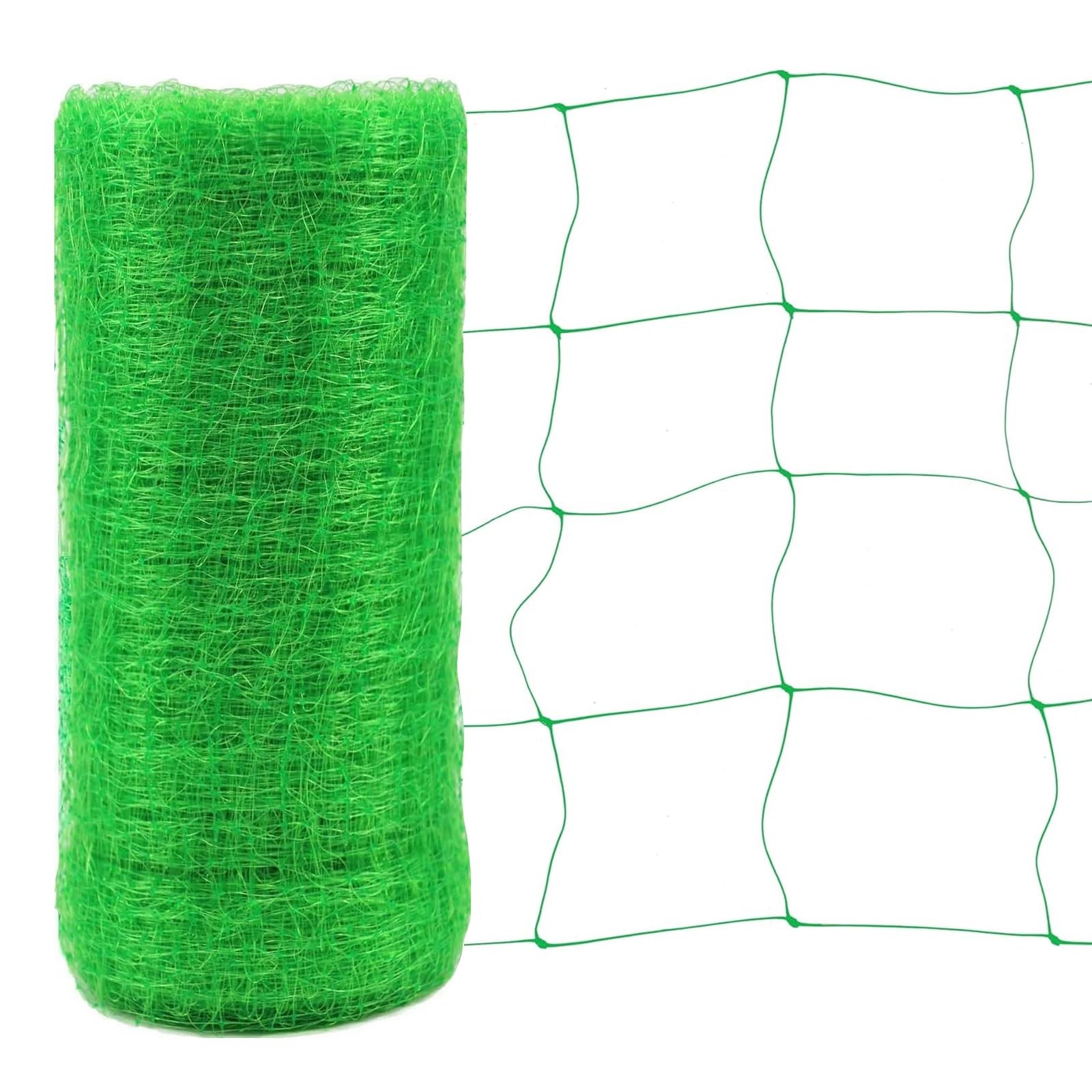 Heavy Duty Plastic Green Garden Trellis Netting Climbing Vines 6 In 79x328ft