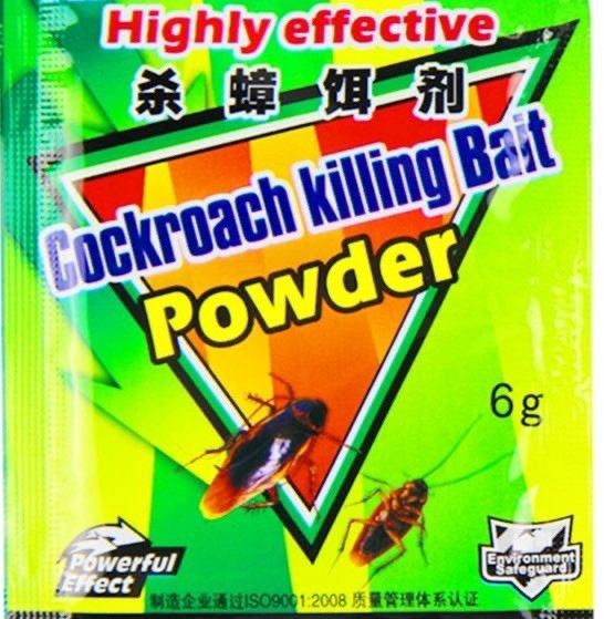 Cockroach Killing Bait Powder Insecticide 6g Packet 4pcs