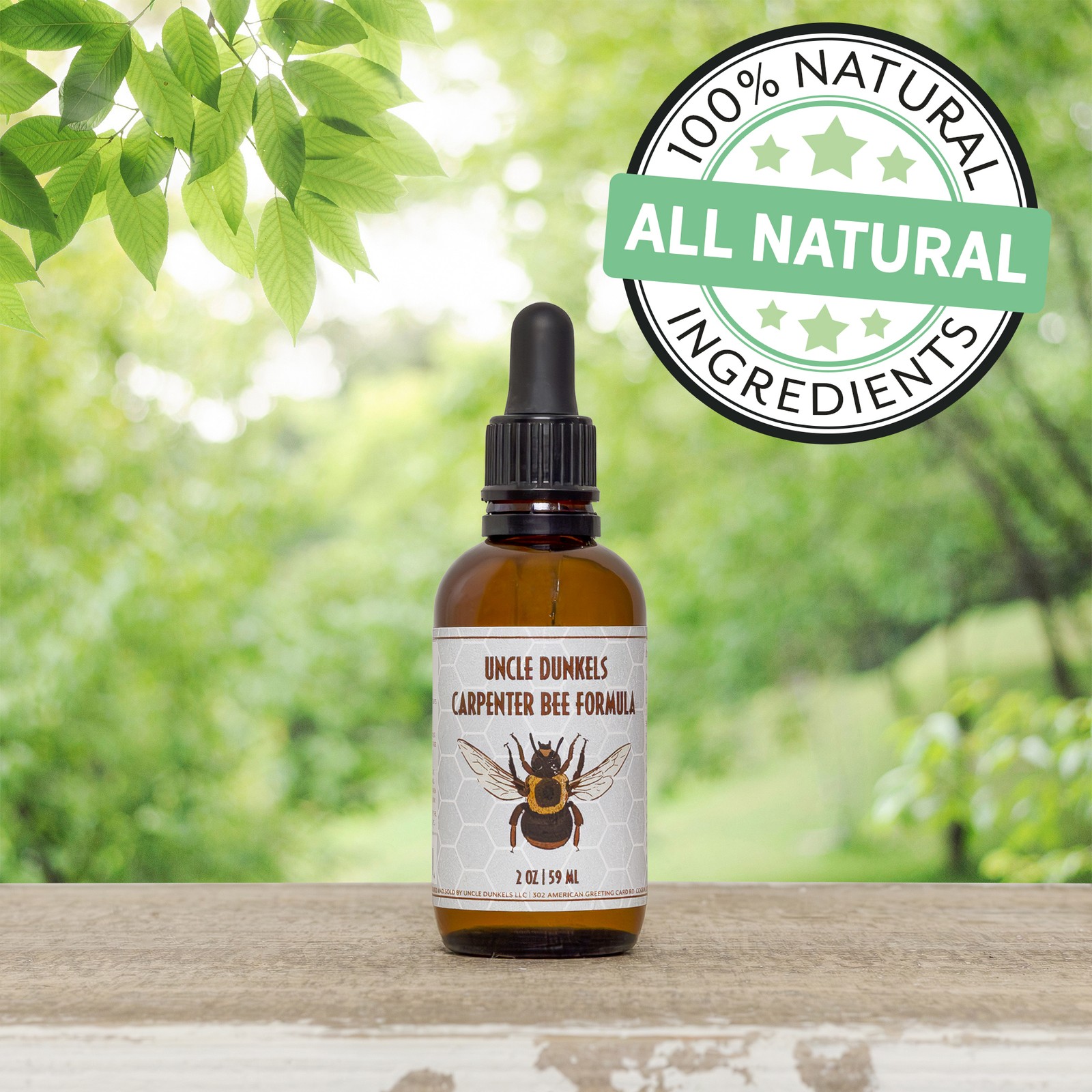 Carpenter Bee Formula: Scented Pheromone Attractant 2oz