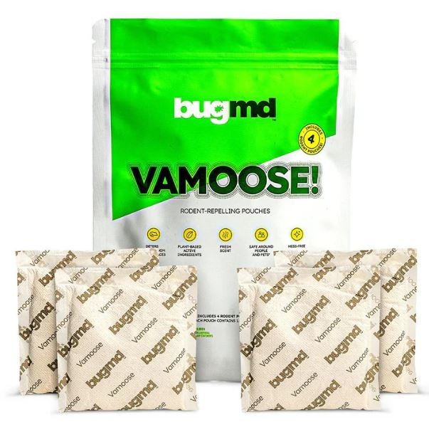 Vamoose, Rodent Pouches, Plant-Powered Rat, Works Anywhere 2 Pack, 8 Pouches ✔✔