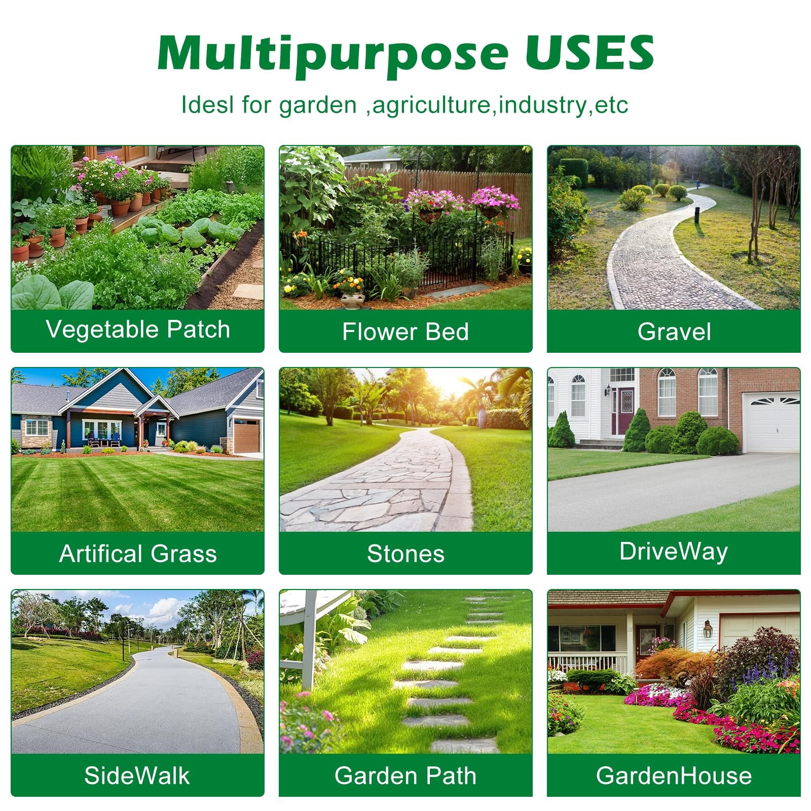 Waenlir 5.8Oz 5Ft X 100Ft Heavy Duty Landscape Fabric Weed Barrier Premium