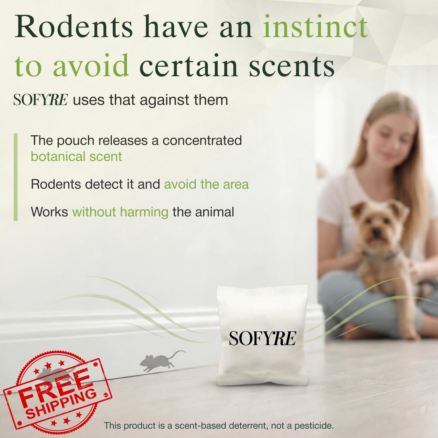 SoFyre Rodent Repellent Pouches 12-Pack