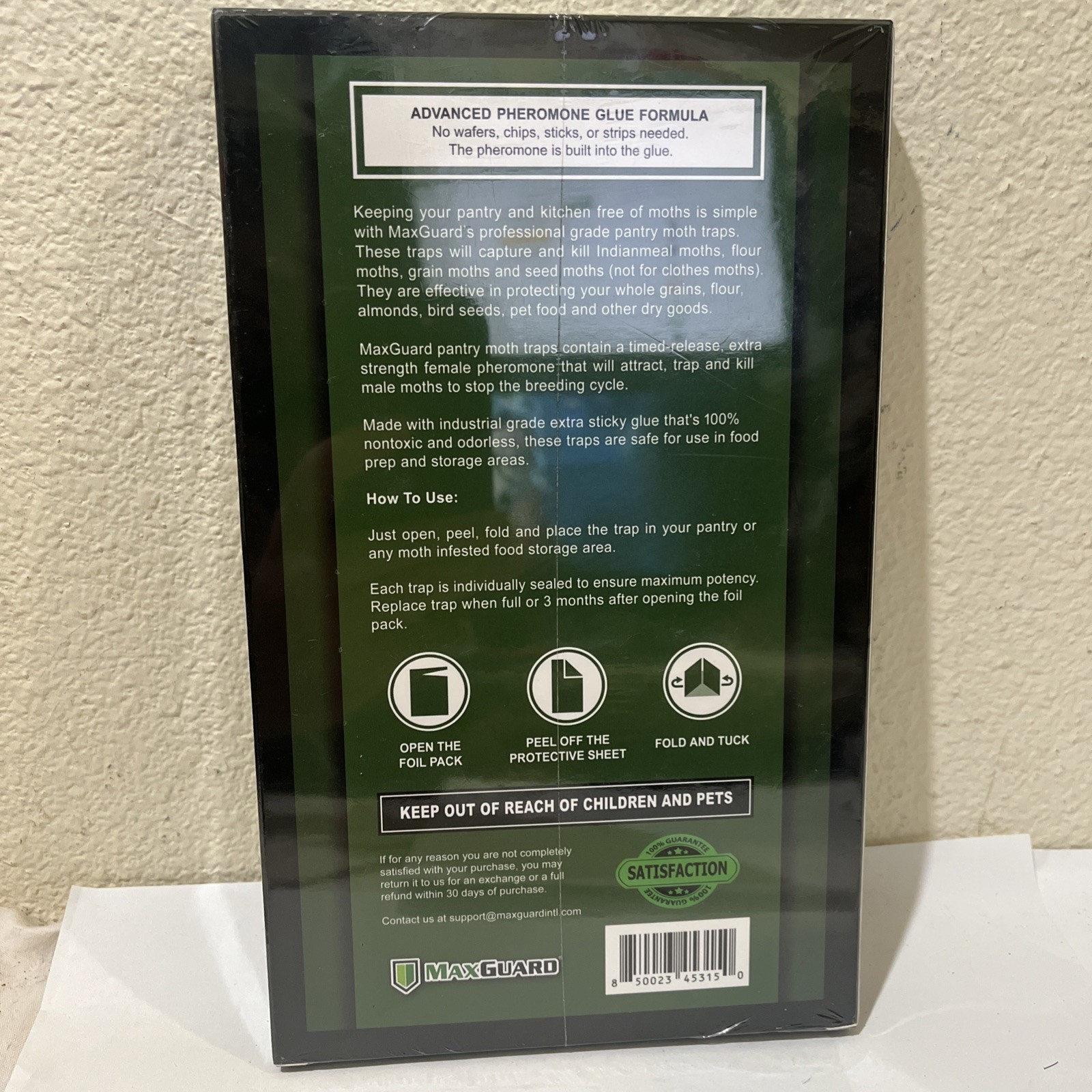 Pantry Moth Traps (12 Pack +2 Free) with Extra Strength Pheromones /New Sealed