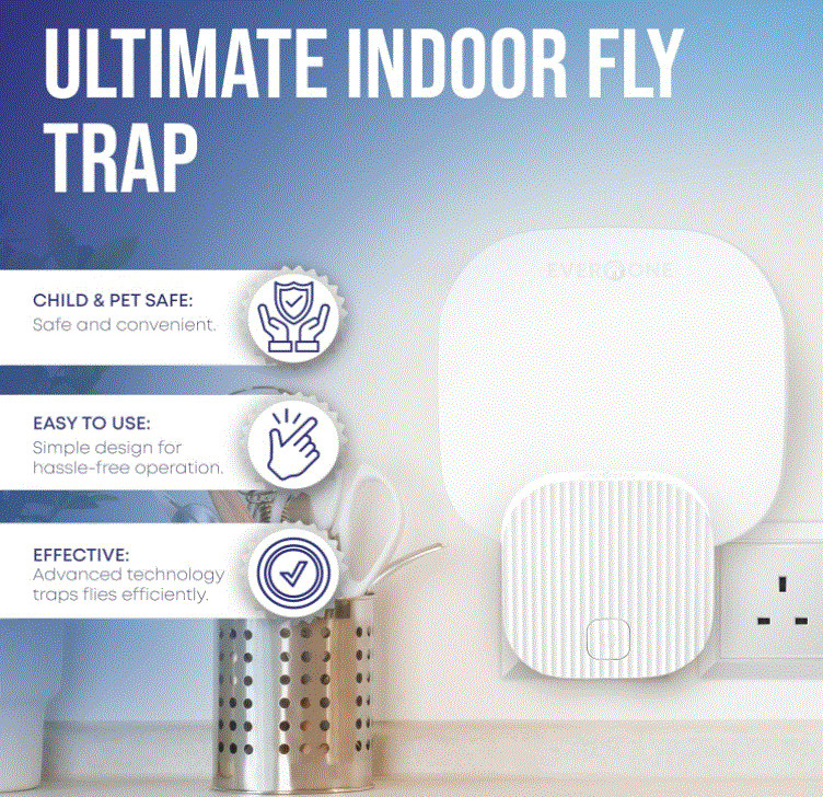 Bug Catcher and Mosquito Killer – Sticky Trap for Flies, Gnats, Fruit Flies
