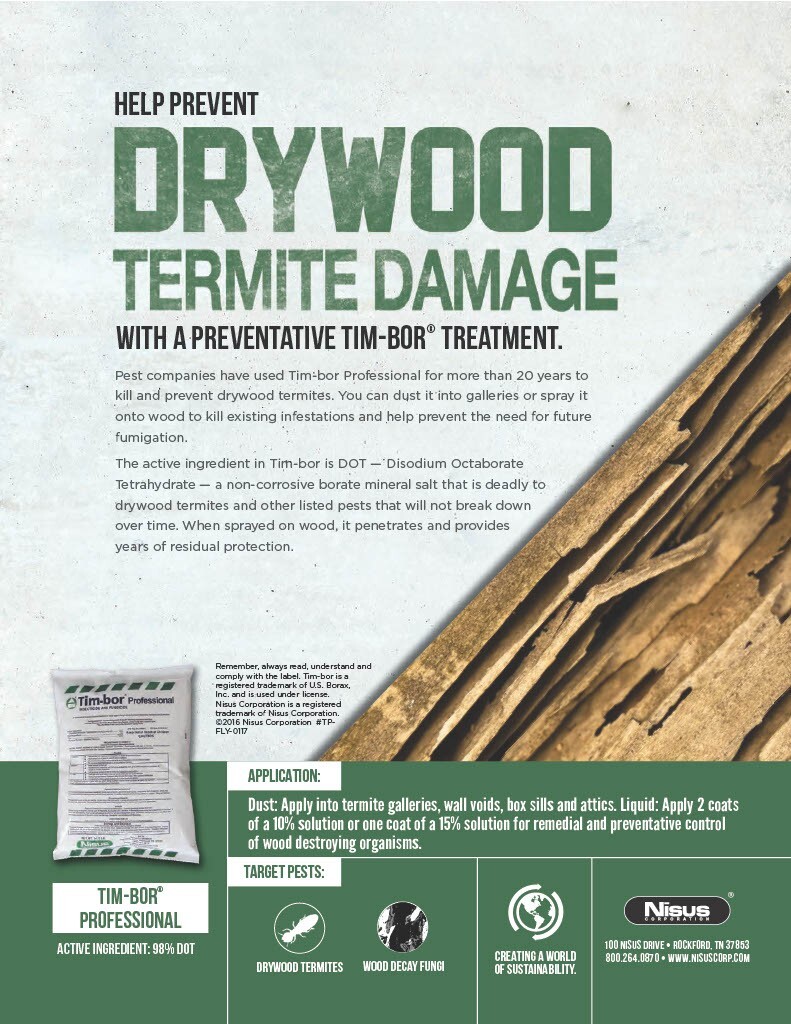 Timbor Insecticide and Fungicide – 1.5 Lbs. Bag | Long Lasting Termite Control