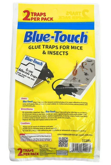 Rat and Mouse Glue Traps Flat 10 Packs of 2 – Sticky Glue Board Strong