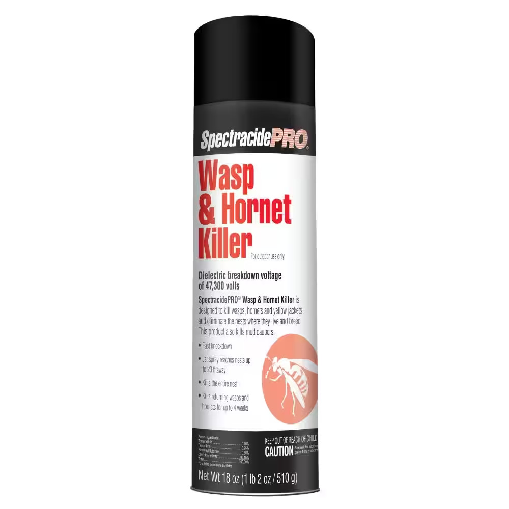 Spectracide PRO Wasp and Hornet Killer, Dielectric, Aerosol – 18 oz.