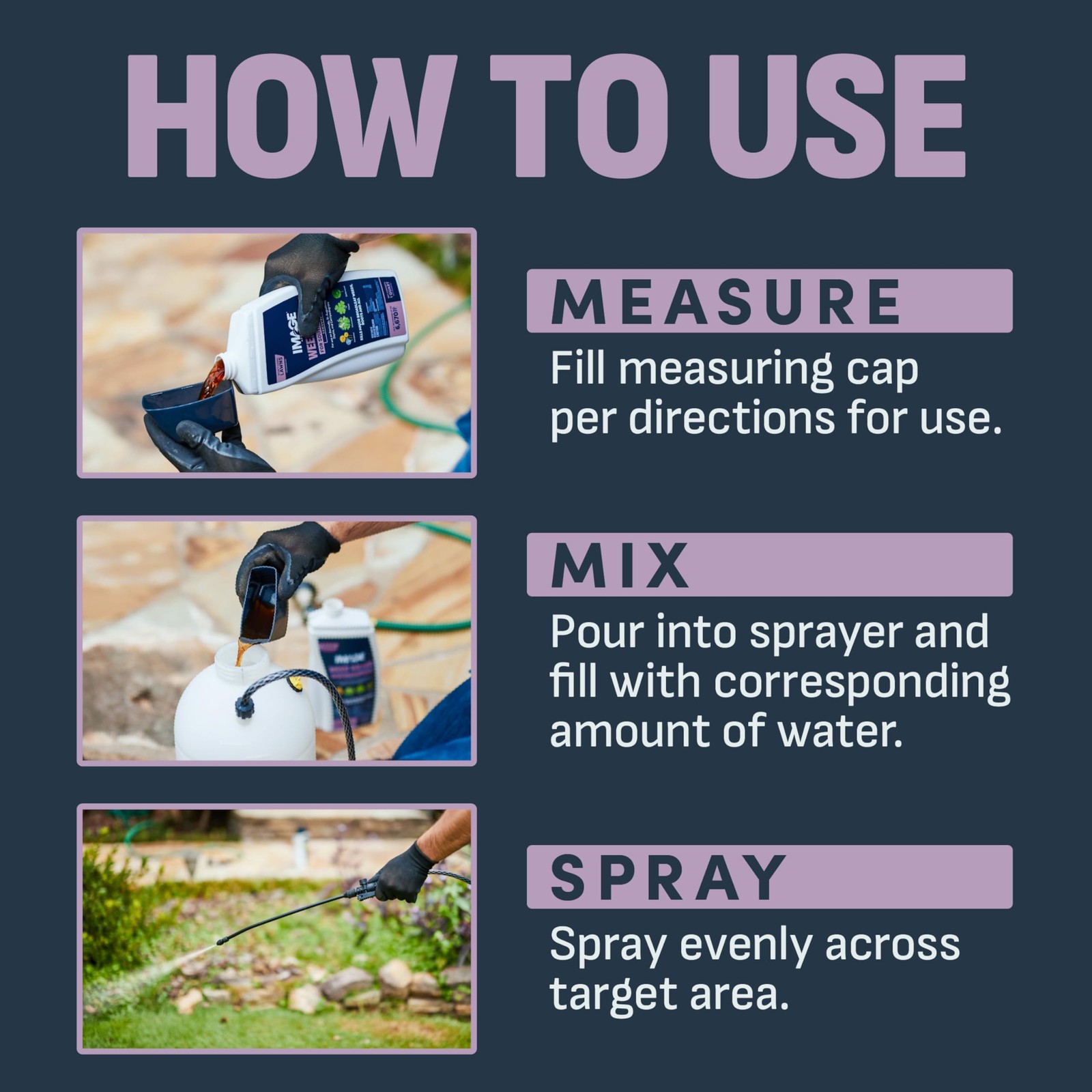 Image Herbicides Weed Killer for Southern Lawns Concentrate 32oz Free Shipping