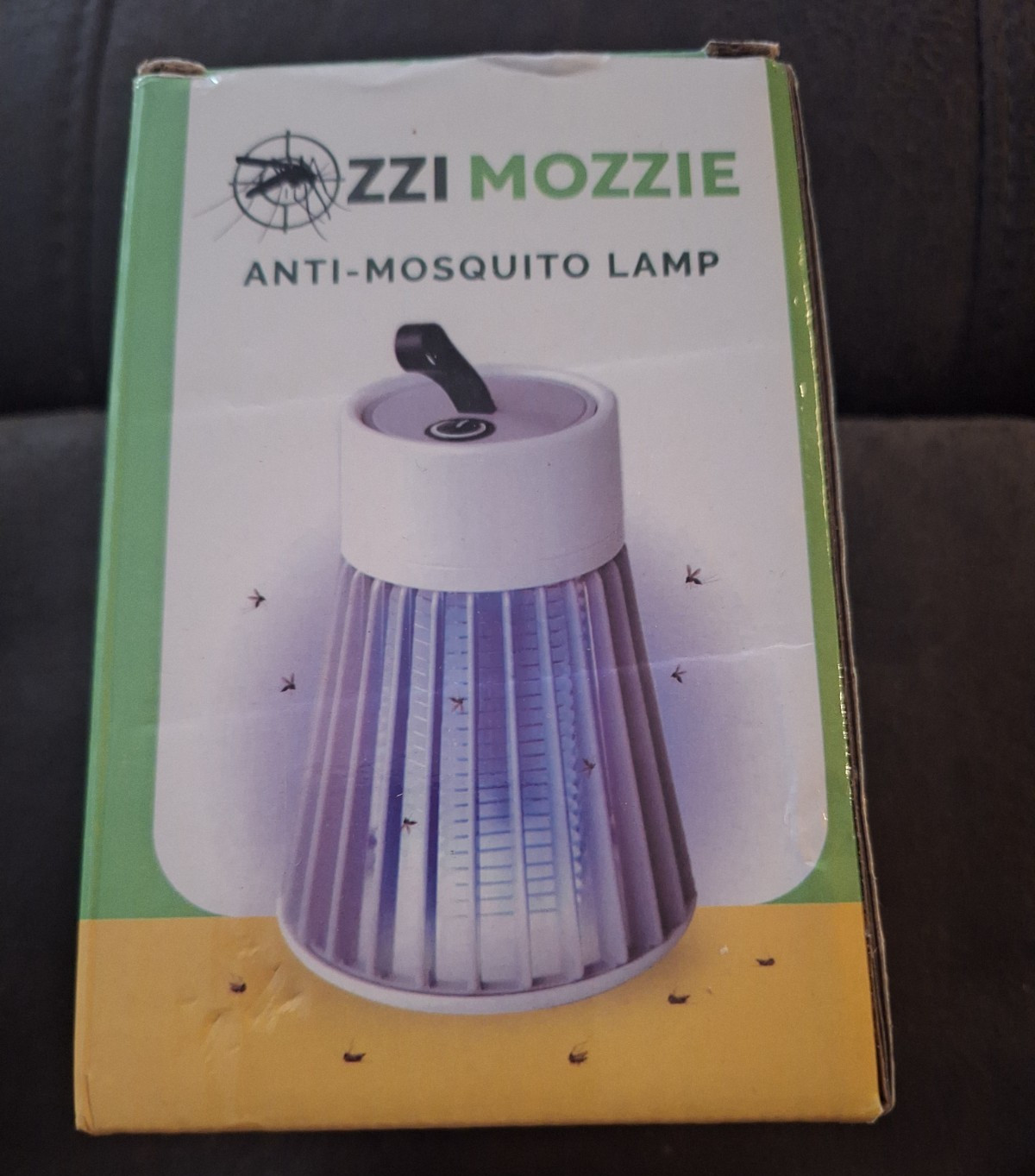 Ozzi Mozzie Mosquito Lamp 1.2W 600V Easy Clean White/Purple RNJ00602989