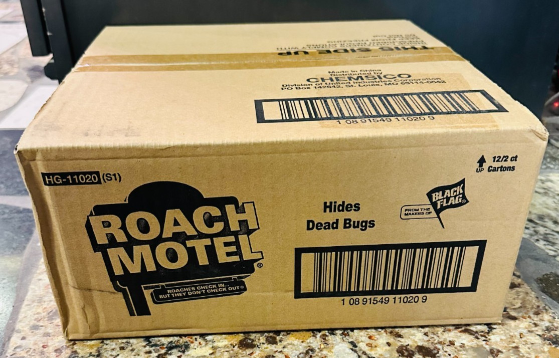 BLACK FLAG 2-Pack Roach Motel Indoor Gel Cartridge Insect Trap – Case of 12
