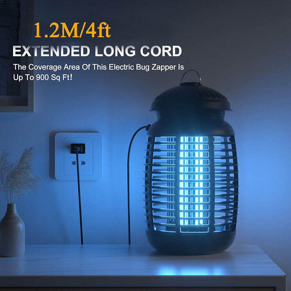 Electric Mosquito Insect Killer Zapper LED Light Fly Bug Trap Pest Control Lamp