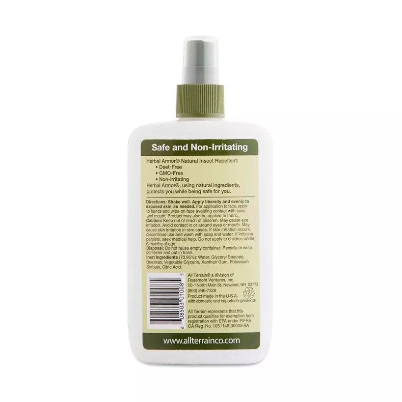 All Terrain Herbal Armor Natural Insect Repellent 8 oz (Pack of 2)