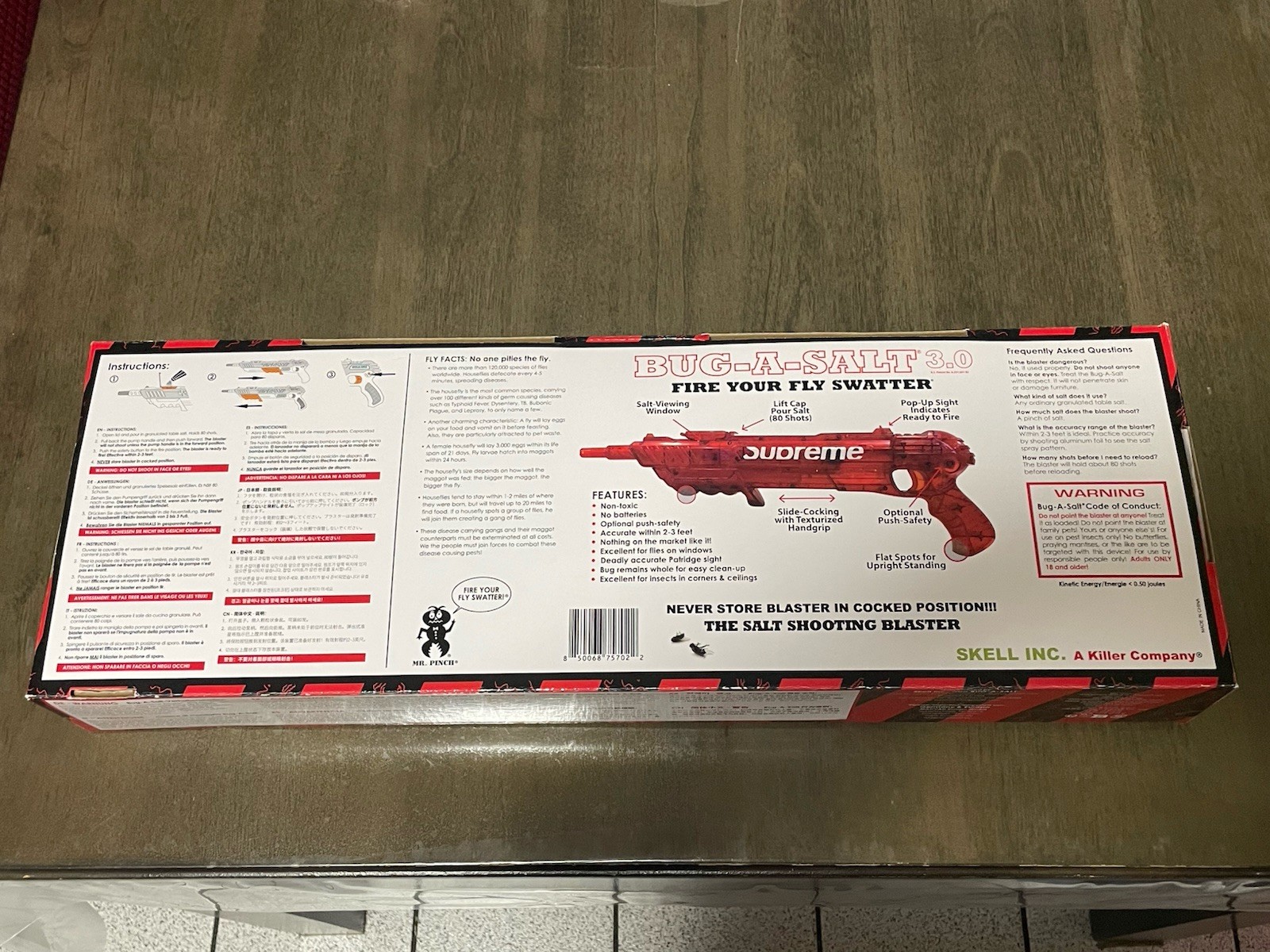 Supreme BUG-A-SALT 3.0 Manual Fly Salt Gun (SS26)