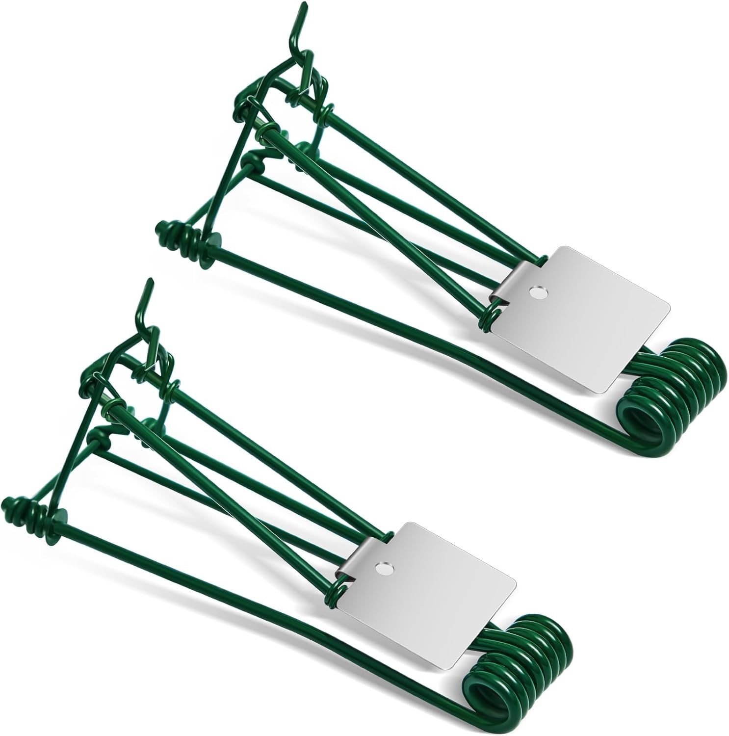 2 Pcs Stainless Steel Gopher Trap – Secure, Child-Safe Outdoor Pest Control