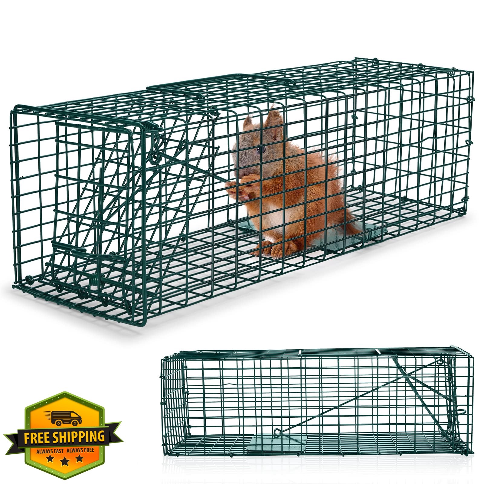 Qualirey Green 1 Pcs Live Animal Trap