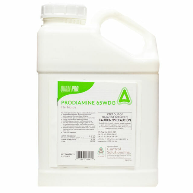 Quali-Pro Prodiamine, Pre-Emergent Herbicide, 5 lbs, Yellow Granules