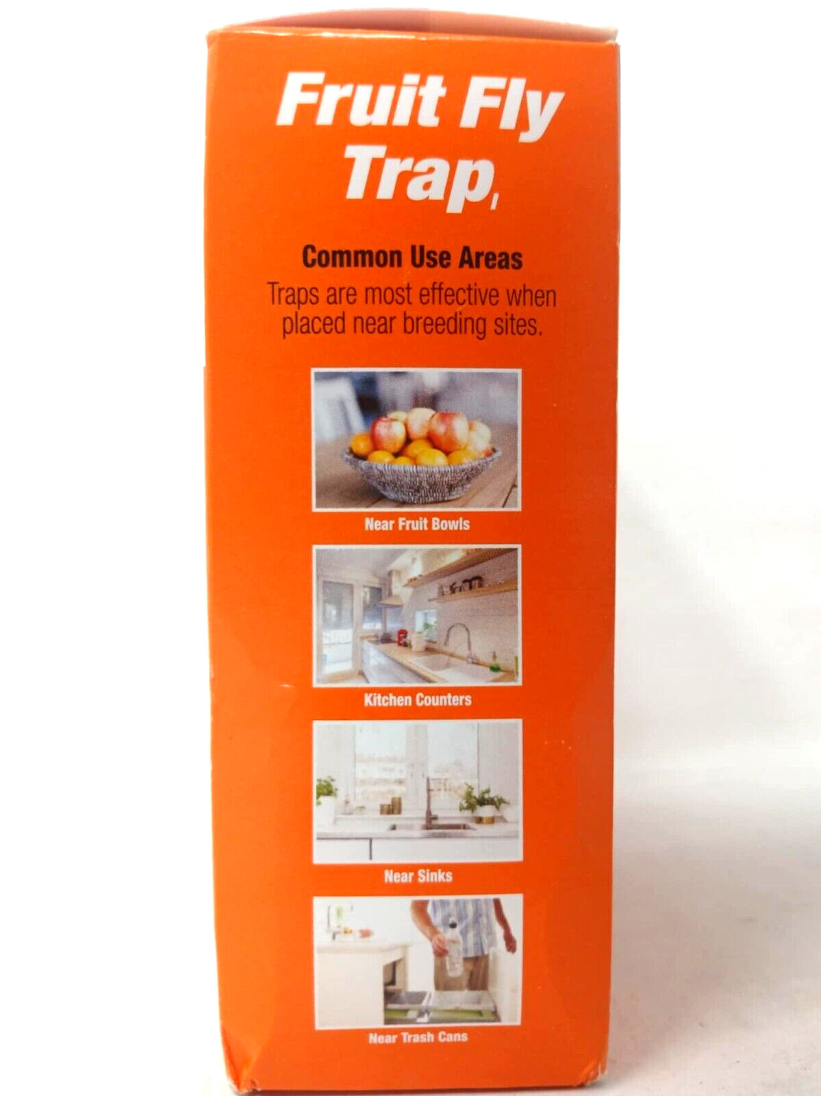 TERRO Indoor Fruit Fly Trap with Built in Window 2 Traps + 90 day Lure Supply