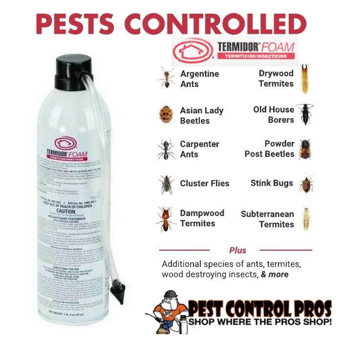 20 oz Termidor Foam Termite Ant CONTROL Insectide BASF Termiticide NO Ship to NY