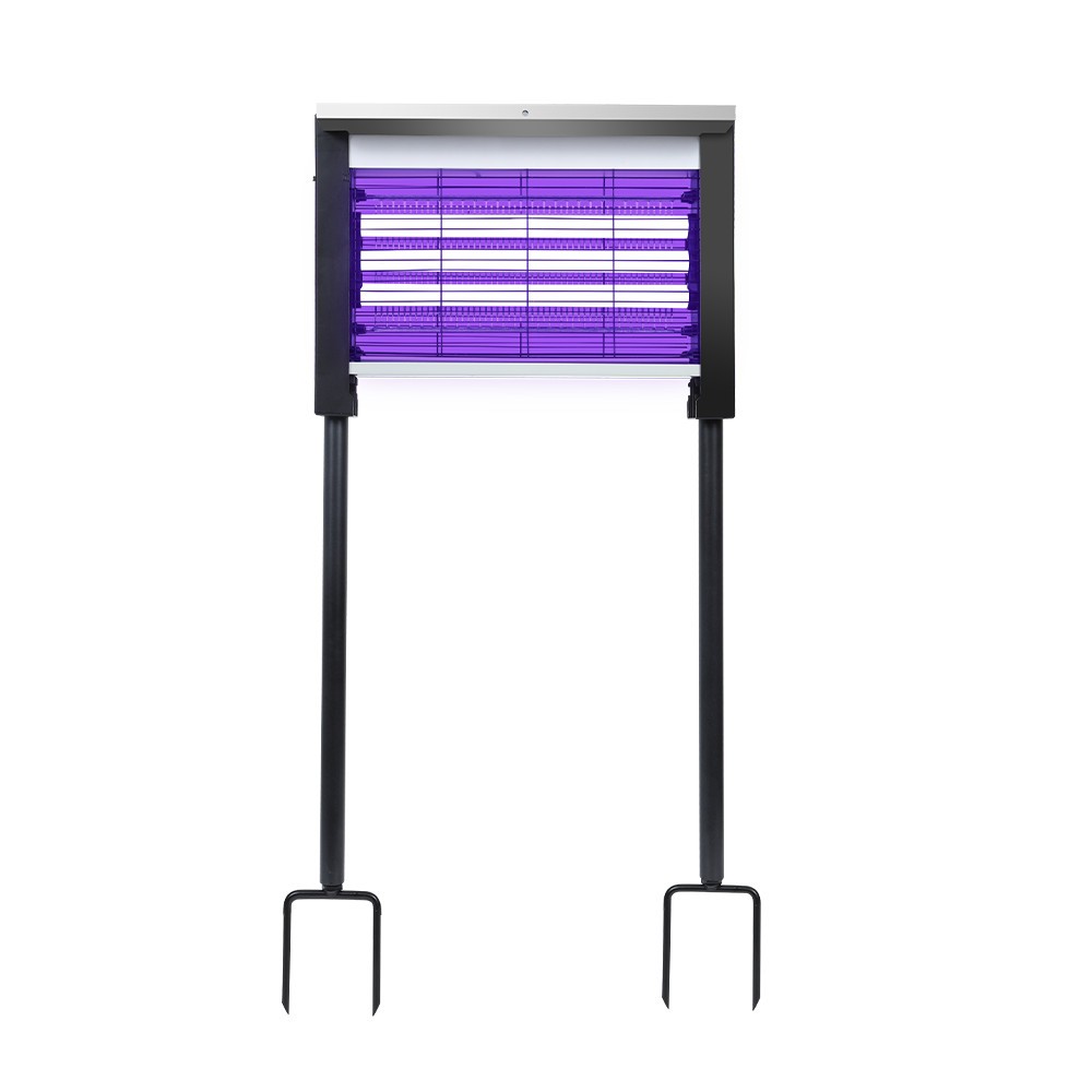 Solar Bug Zapper Outdoor 4500V Mosquito Killer Powered USB Rechargeable IPX5 New