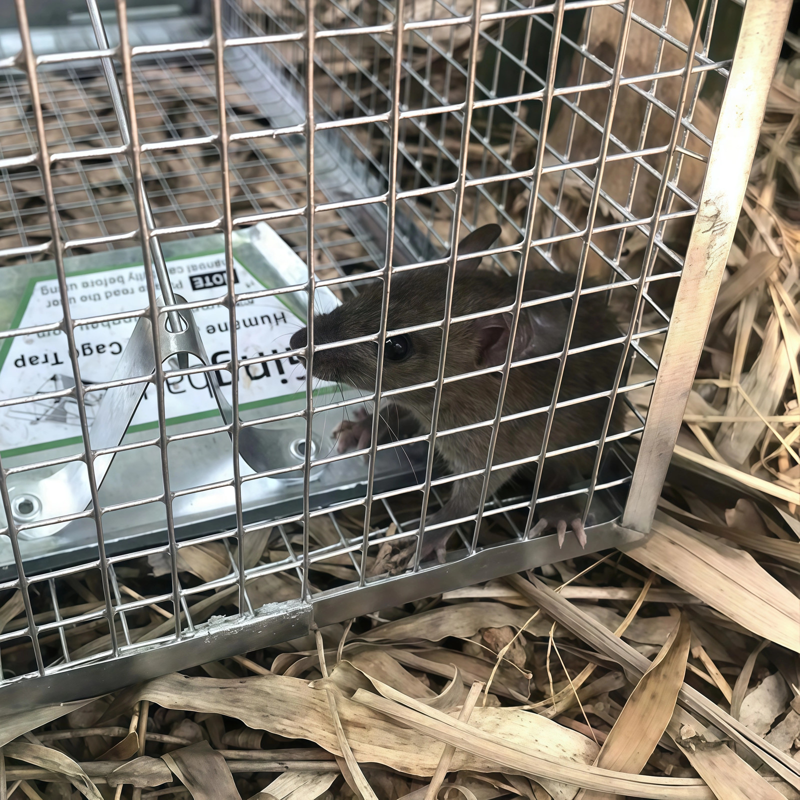 USA Mouse Trap Rat Trap Rodent Trap Live Catch Cage Easy to Set Up and Reuse