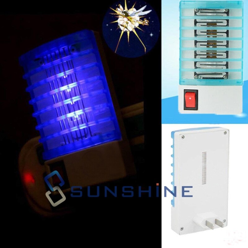 3 Plug in Mosquito Repellent Fly Catcher Mosquito Killing Lamp LED Exterminator