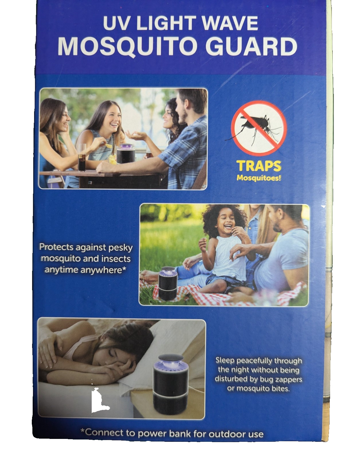 Total Vision UV Light Wave Mosquito / Bug Guard Fruit Fly Gnat Insect Trap