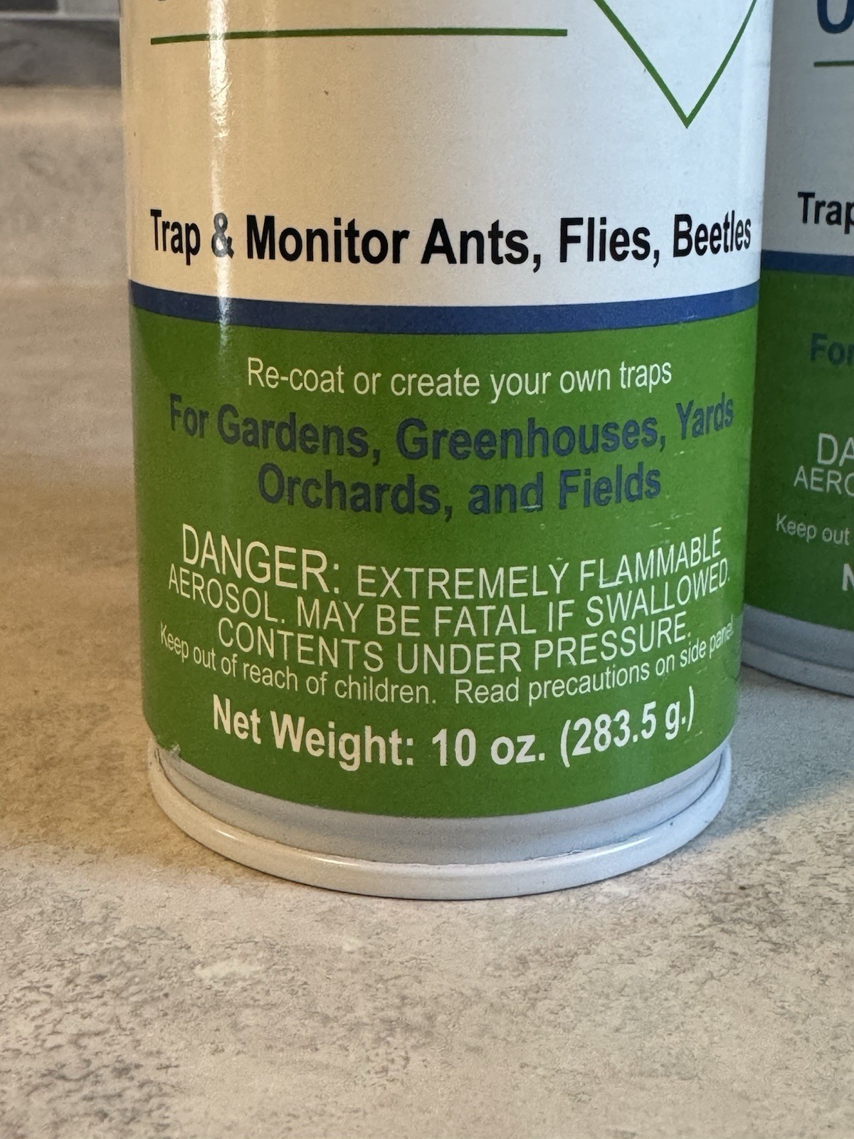 Catch EM’ Sticky Coating Aerosol 10oz Insect Trap Bait Lure Ants Fly Beetle