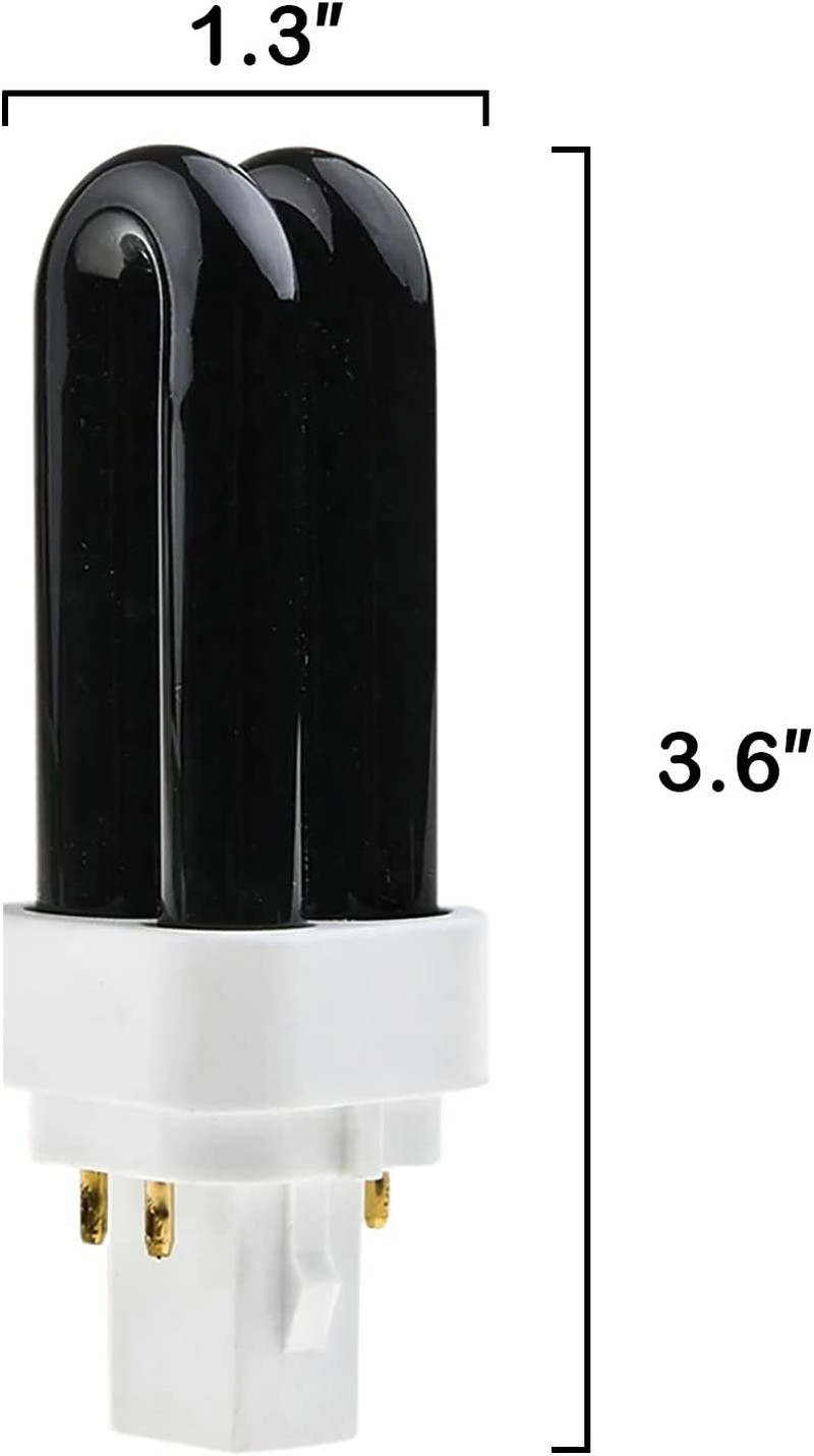 Replacement for Dynatrap 41050 | Light Bulbs for DT1050 | 1/2 Acre, Black Light