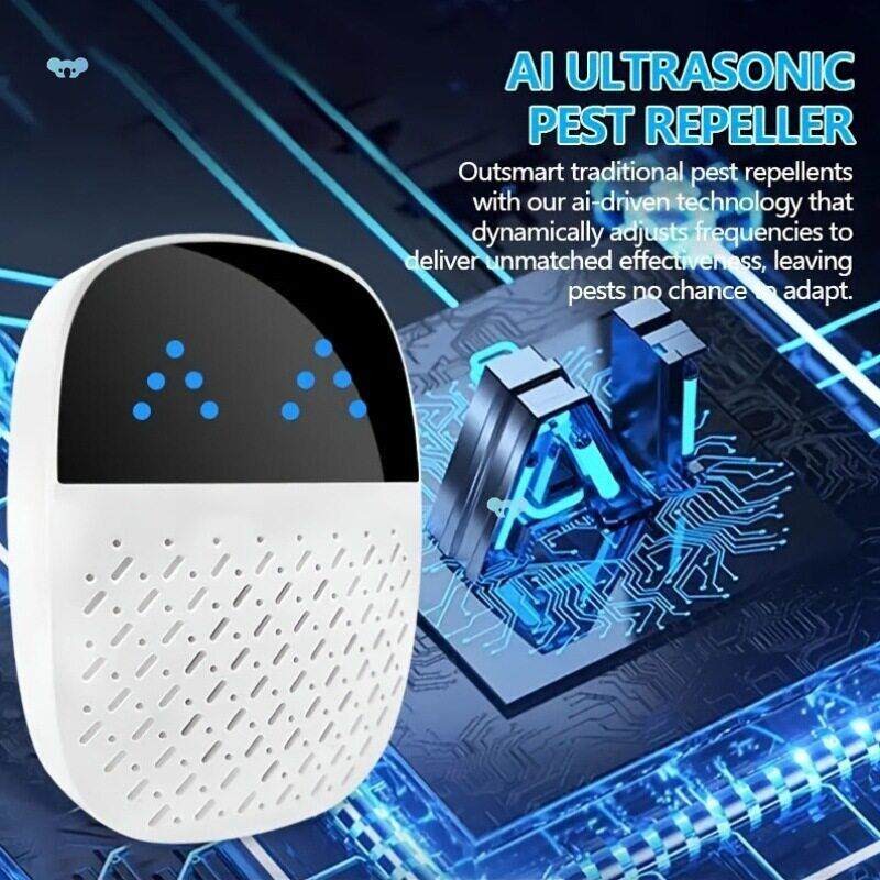 2PCS Ultrasonic Repeller Plug In Electronic Mouse Roach Rodent Repellent Home US