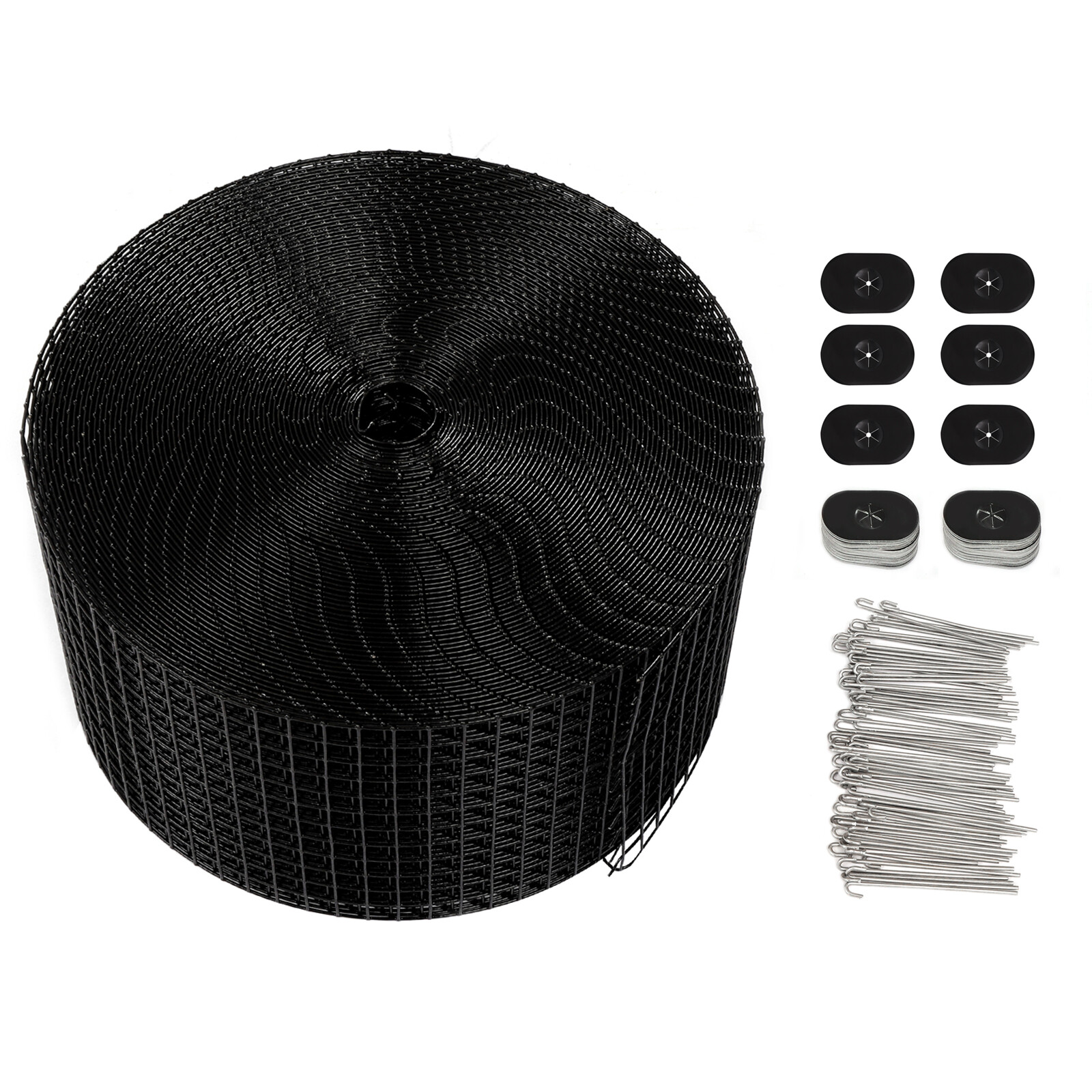 Solar Panel Bird Guard Squirrel Critter Guard 6in X 100ft 70 Fasteners Clips
