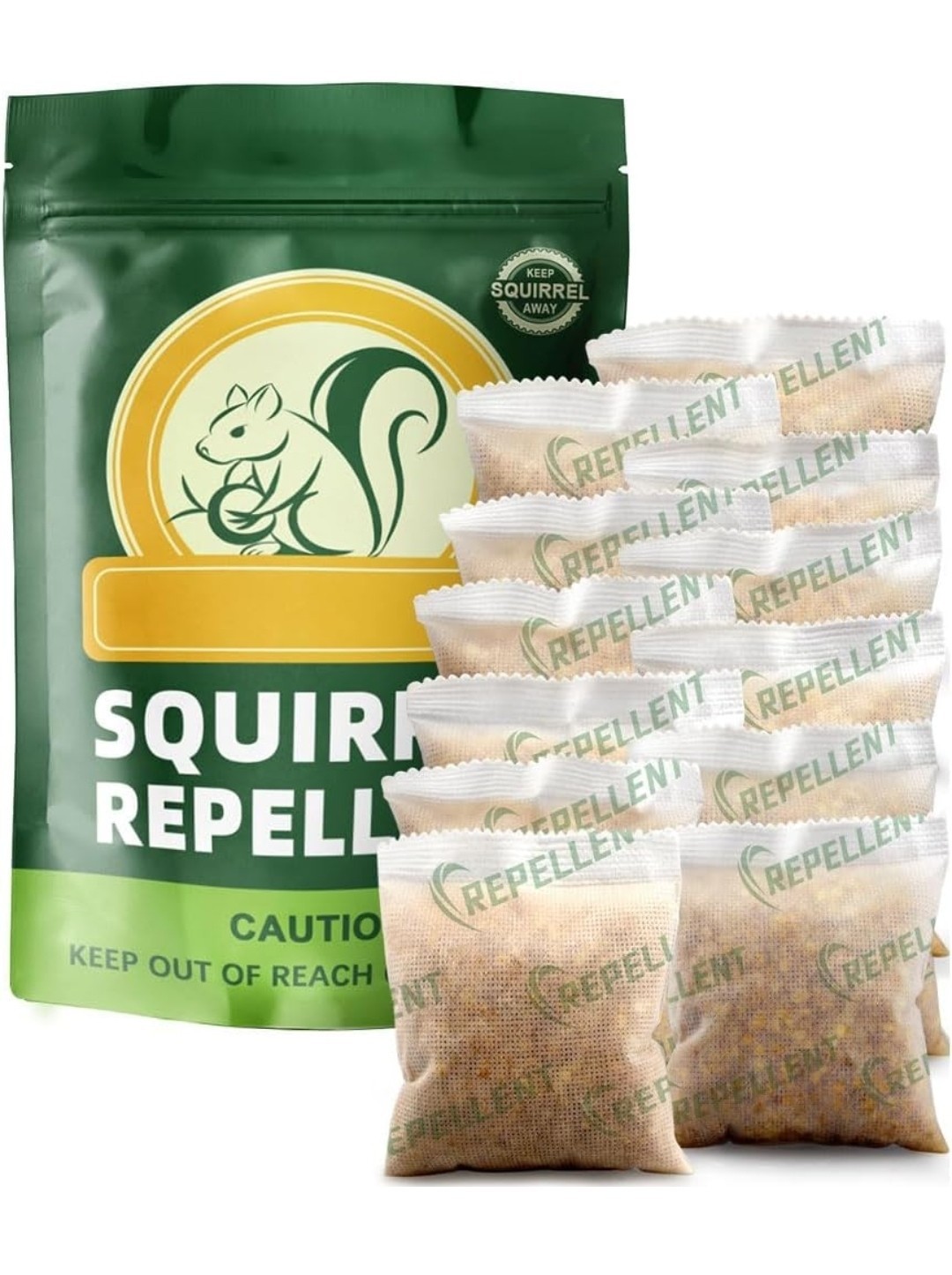2 Pack Squirrel Away 12 Pouches Per Pack