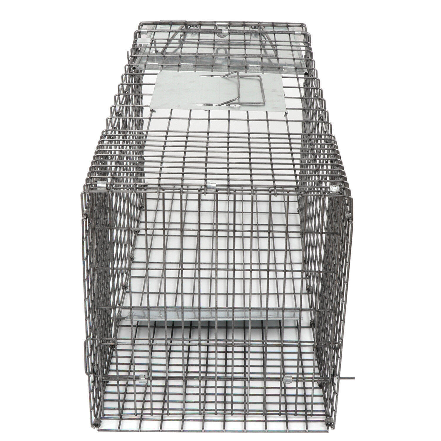 2PCS 32″ Humane Animal Live Trap Cage for Raccoons Rodent Control Stray Squirrel