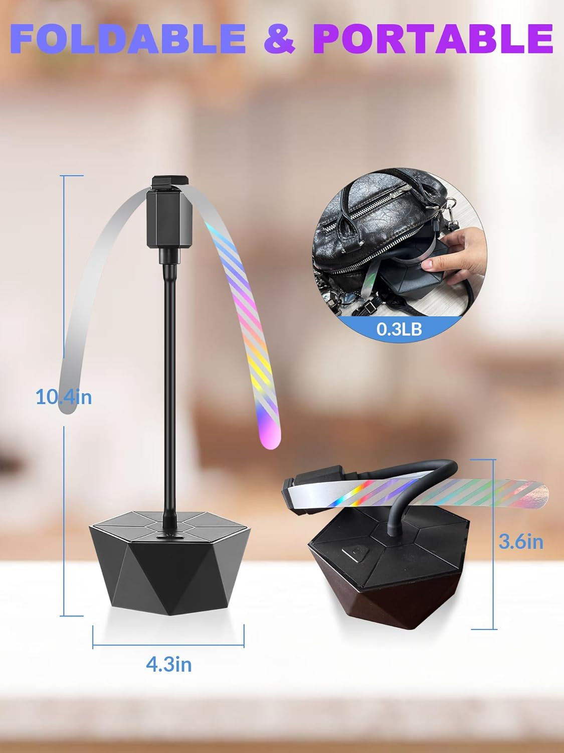Fly Fans for Tables, Repellent Fans Keep Flies Away, Fly Spinner Table Top with