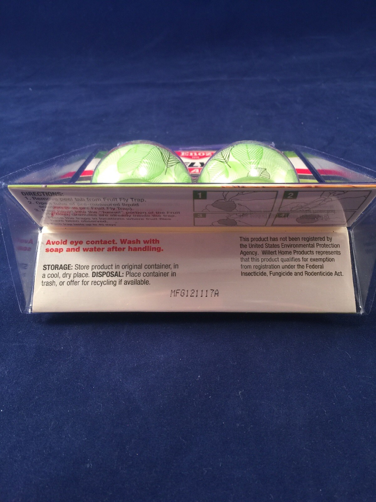 Enoz No Zone Fruit Fly Traps 90 Day Two Pack No.R10