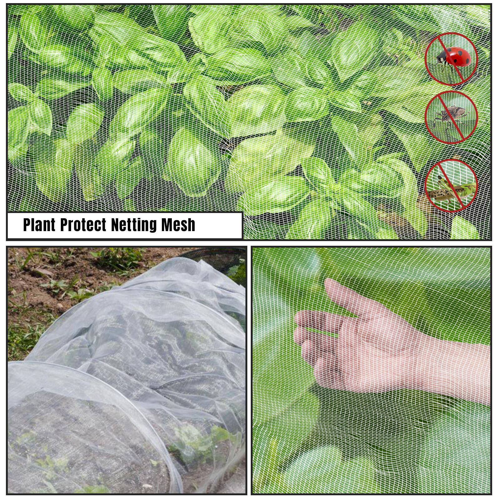 1/2 PCS Mosquito Garden Bug Insect Netting Barrier Bird Net Plant Protect Mesh