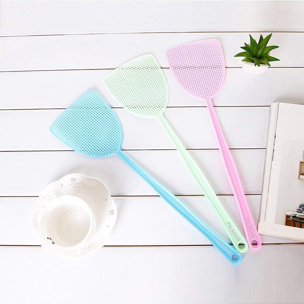 Strong & Flexible Fly Swatter Trio – Versatile Pest Control in Assorted Colors