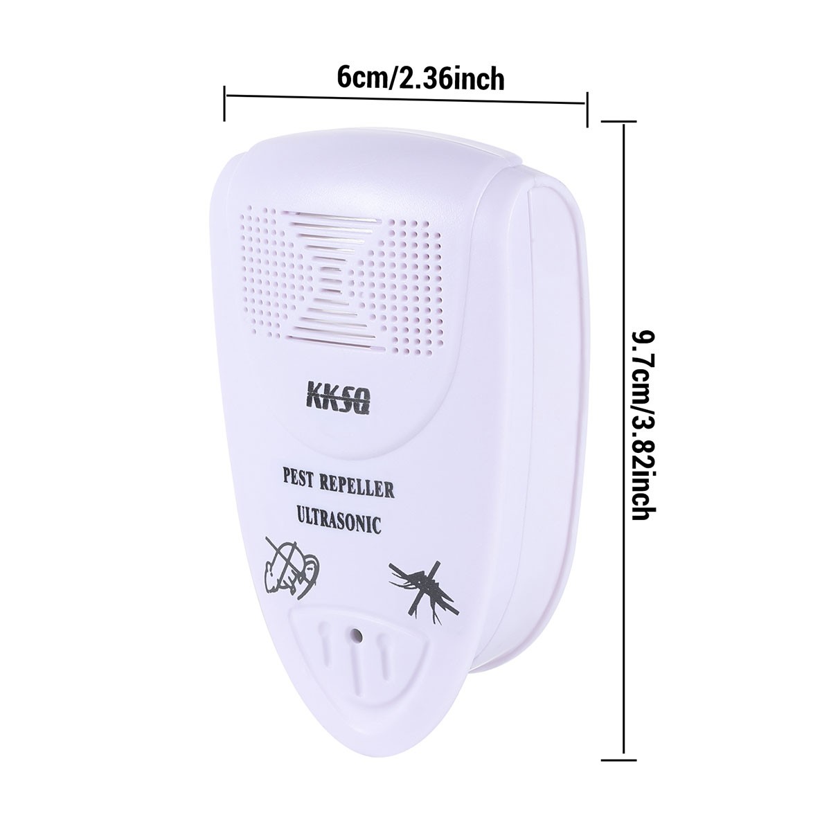 Ultrasonic Anti Rat Mouse Bug Mosquito Flea Pest Cockroach Mice Repeller US Plug