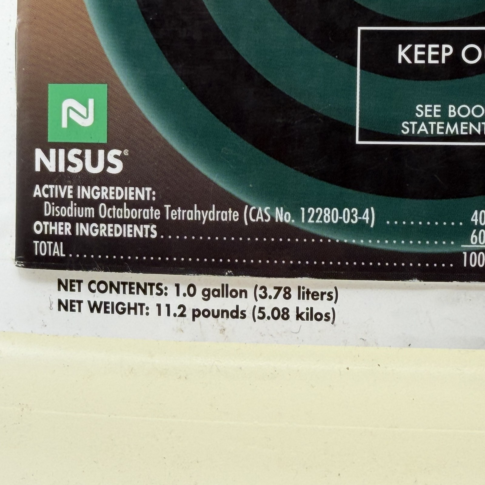 Nisus Bora-Care Termiticide Insecticide Fungicide Concentrate 1 Gallon Wood