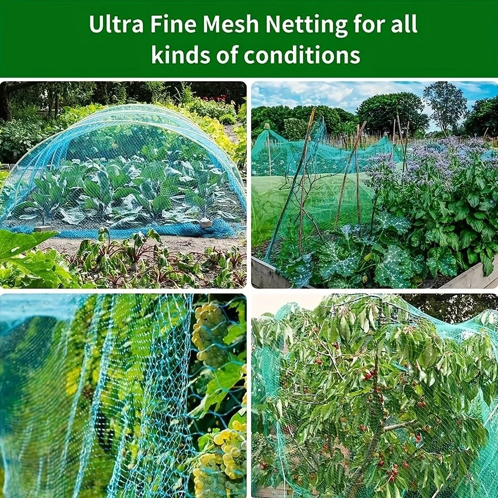 1PCS Garden Netting Bird Protection Trellis Grid Pest Fencing Net for Vegetables
