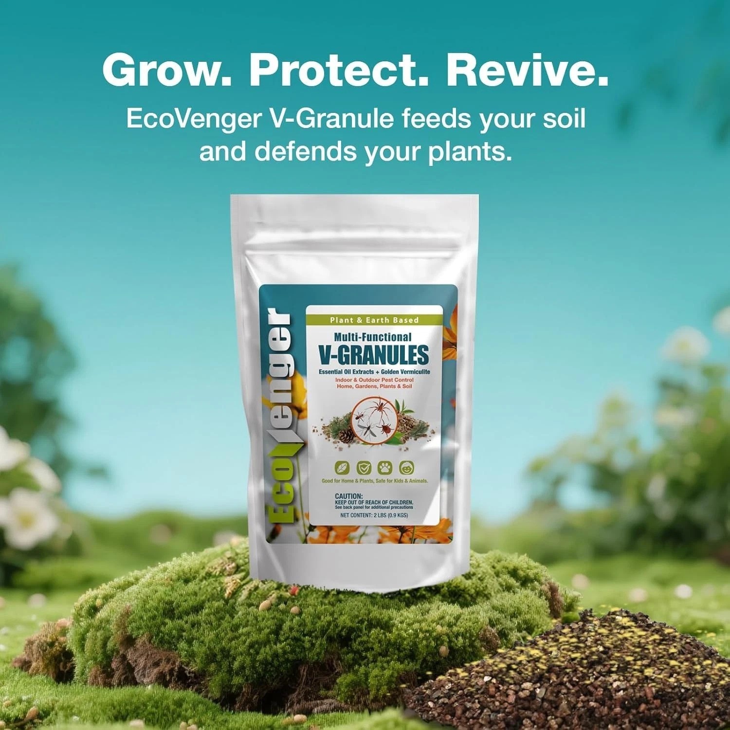 Multi-Purpose V-Granules 2LBS Bag, Horticulture or Household Use for Indoor &…