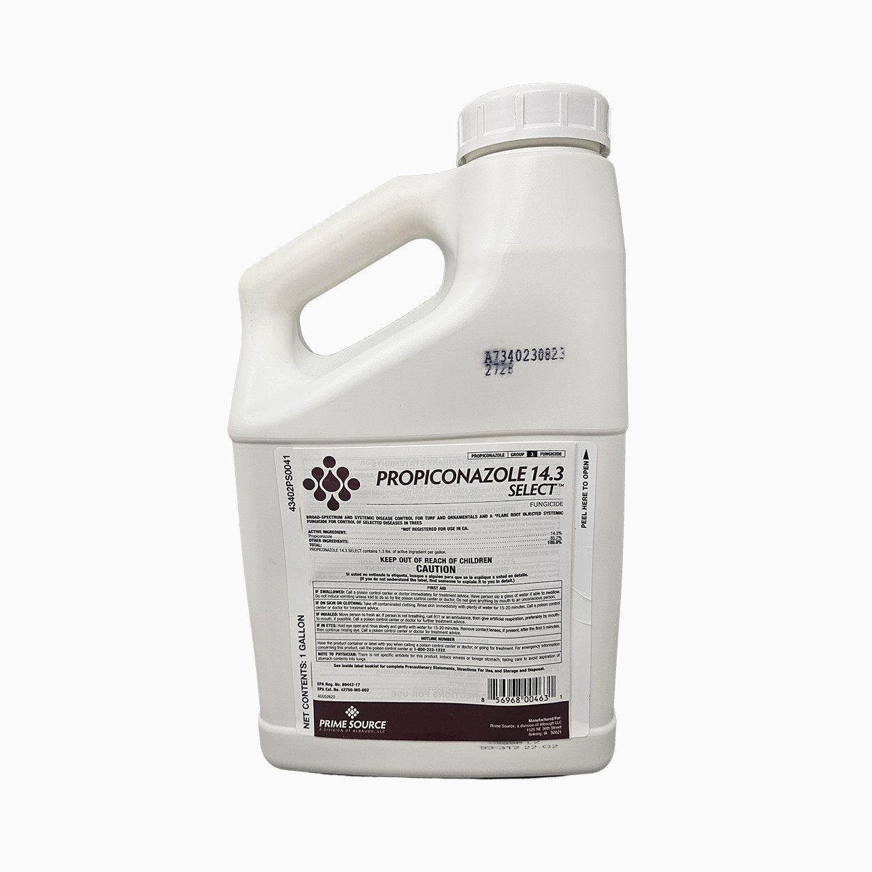 Prime Source Propiconazole 14.3 Select Fungicide 128 fl oz Bottle