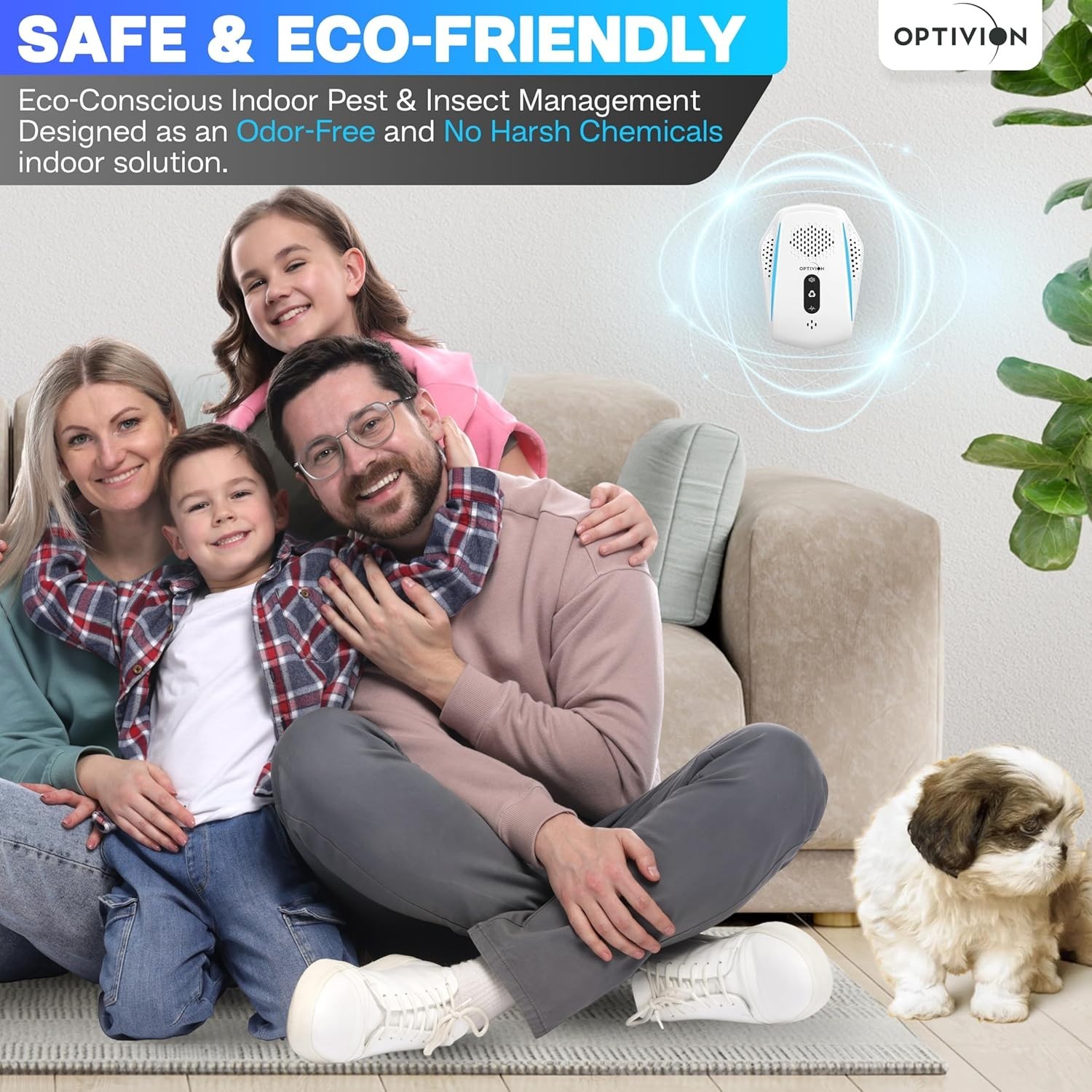 Multi-Purpose Ultrasonic Pest Control 6-Pack – Mice, Roach, and Spider Defense