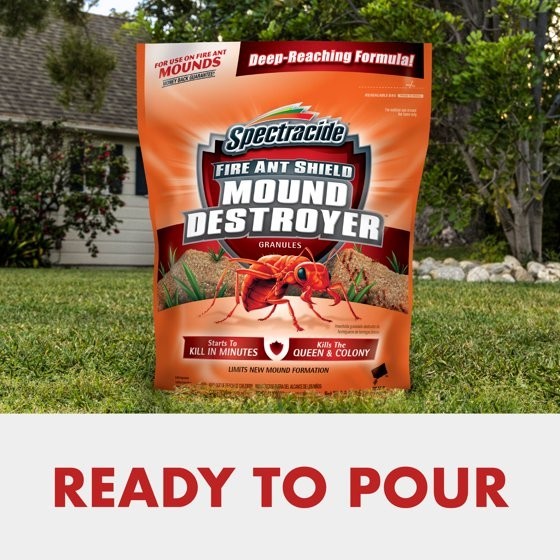 2 pack Spectracide Fire Ant Shield Mound Destroyer Granules 3.5 lb Ant Killer