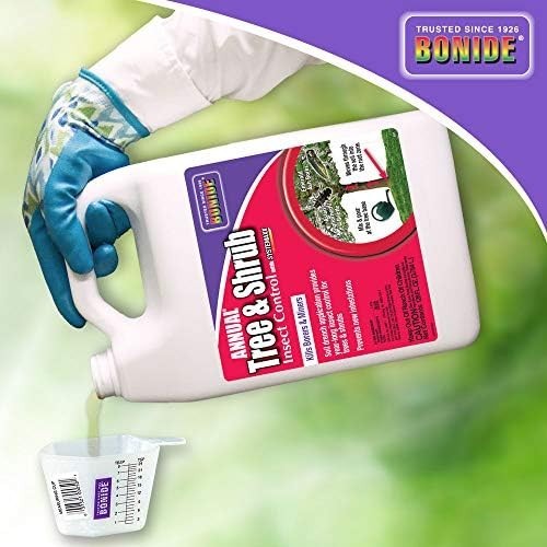 Bonide 611 Annual Tree and Shrub Insect Control, Concentrate 128 Fl oz, 1 Gallon