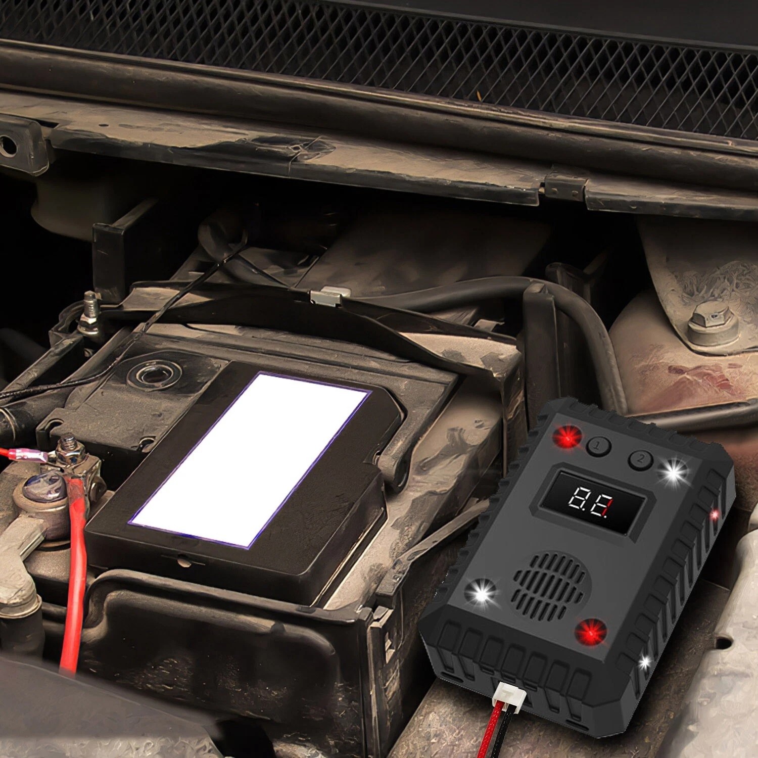 Ultrasonic Rodent Repellent for Car Engine Mouse Rat Pest Squirrels Repellent